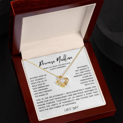 Promise Necklace For Her, Girlfriend Gift