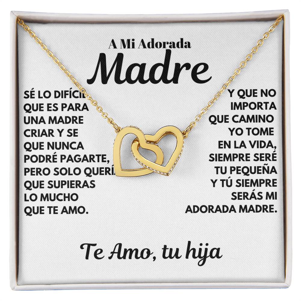 A MI ADORADA MADRE - Sé lo difícil que es para un Madre - PL-005