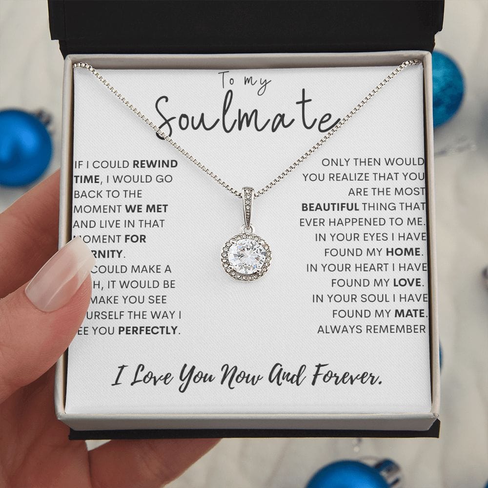 Perpetually Love - Eternal Hope Necklace - If i could rewind time.