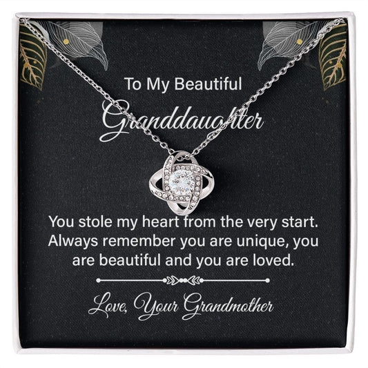 To my beautiful granddaughter - you stole my heart To My Daughter