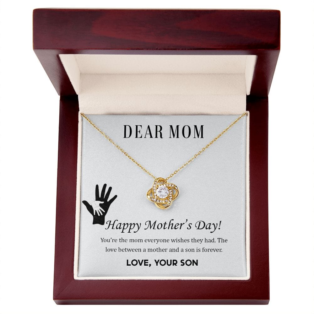 To  my Mom - Happy Mother’s Day! - Love Knot Necklace