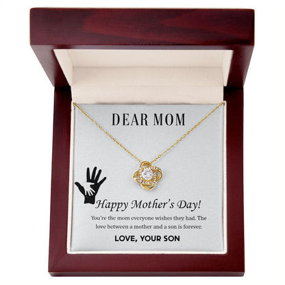 To  my Mom - Happy Mother’s Day! - Love Knot Necklace
