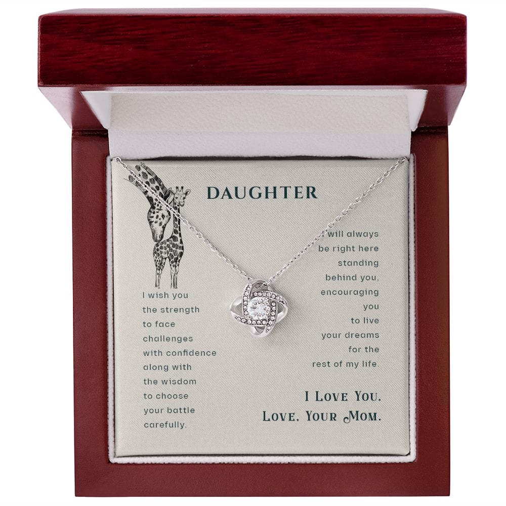 To My Daughter - I wish you - Love Knot