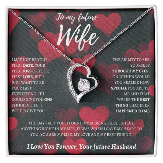 To My Future Wife - You are the Best - Forever Love Necklave