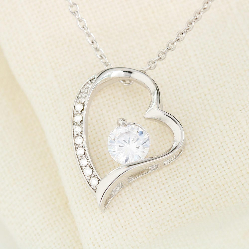 To My Mommy - First Christmas - Forever Love Necklace